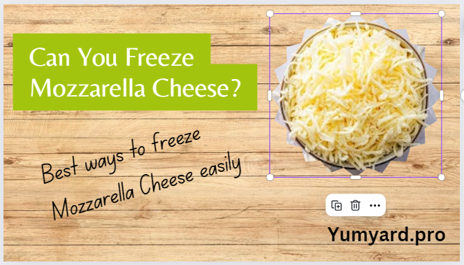 Can You Freeze Mozzarella Cheese?