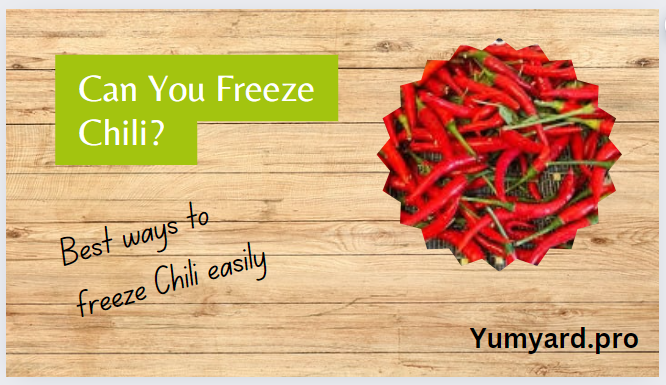 Can You Freeze Chili?