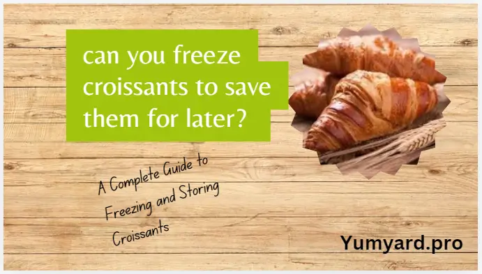 Can You Freeze Croissants?